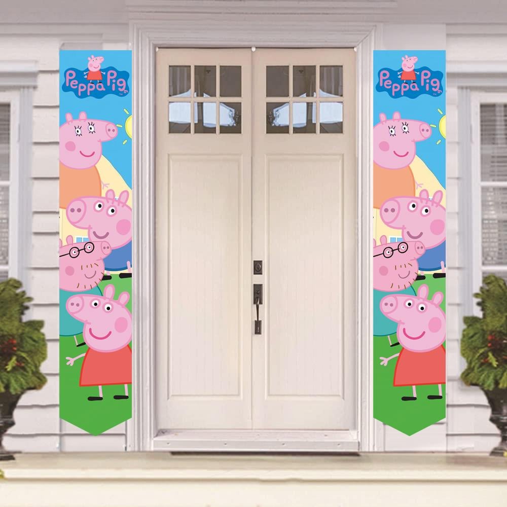 Peppa Pig Asma Kapı Süsü 2'li