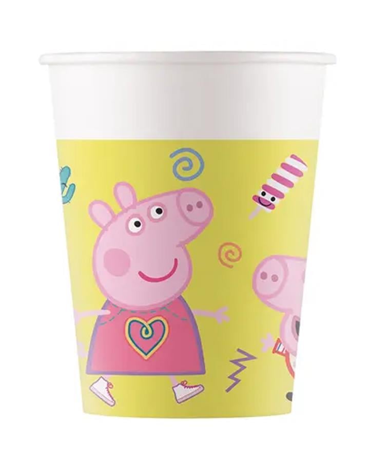 Peppa Temalı Karton Bardak 5 adet