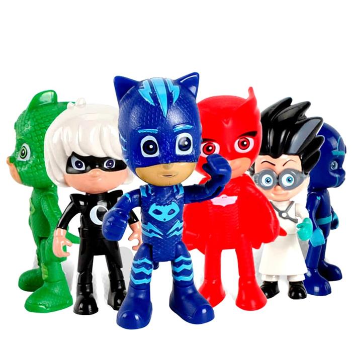 Pijamaskeliler Figür Oyuncak Seti 6'lı