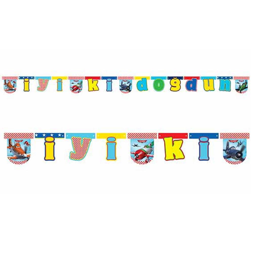 Planes Temalı İyi ki Doğdun Banner