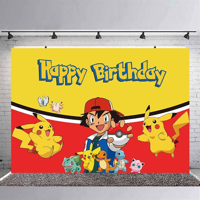Pokemon Branda Afiş - 2 Boy Seçenekli