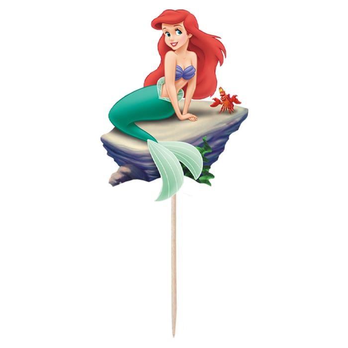 Prenses Ariel Çubuklu Maket Süs