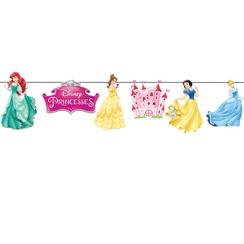 Prensesler Temalı Karakter Banner