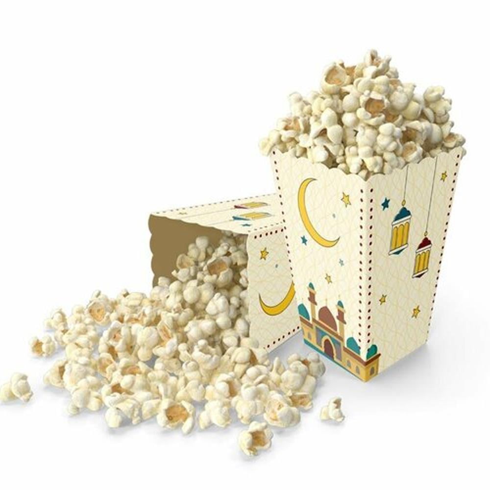 Ramazan Konsepti Mısır Popcorn Kutusu 5'li
