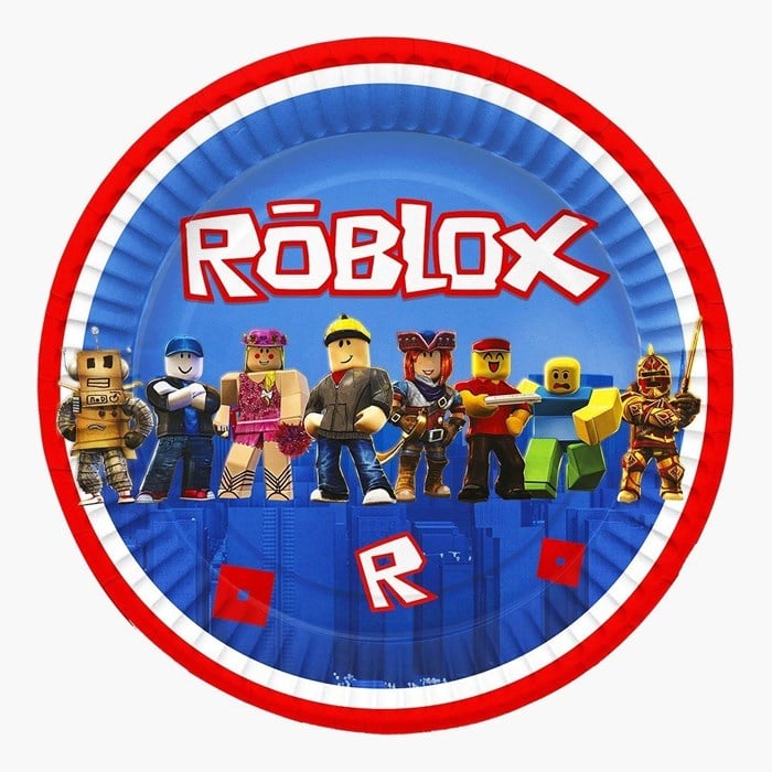 Roblox Konsepti Karton Tabak 8 Adet