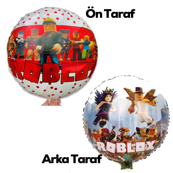 Roblox Temalı Folyo Balon