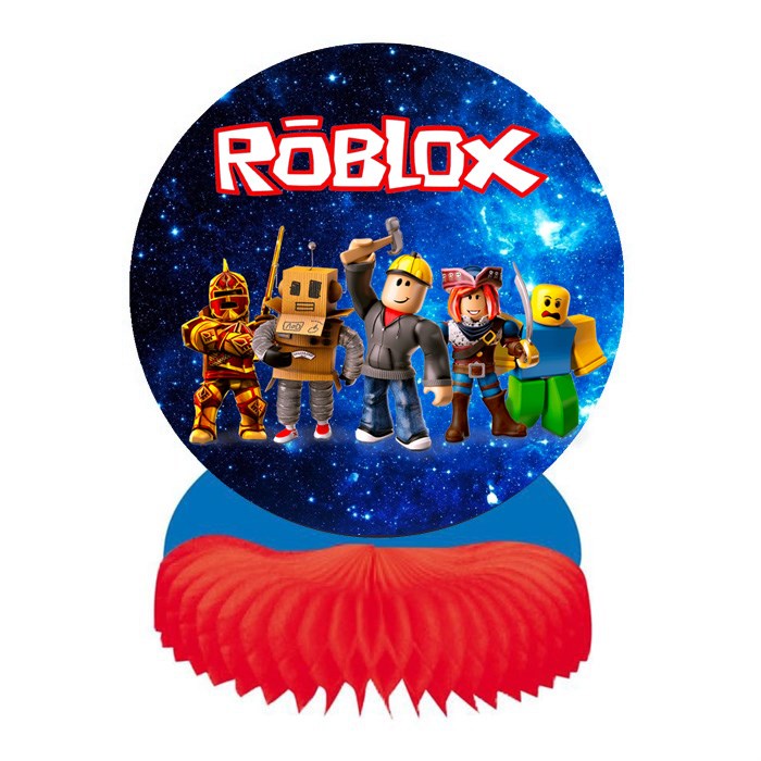 Roblox Temalı Masa Orta Süsü