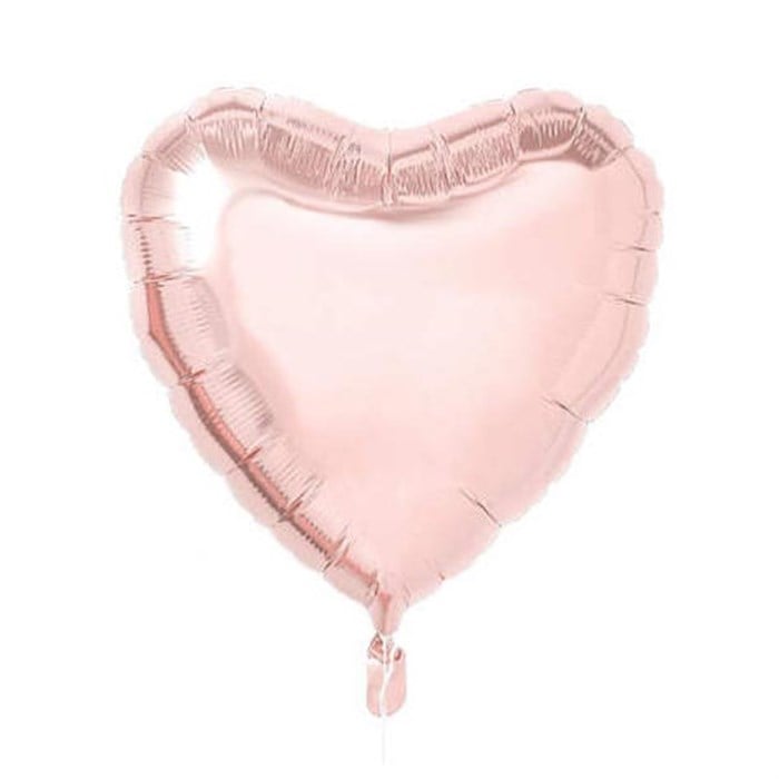 Rose Kalp Folyo Balon - 60 cm