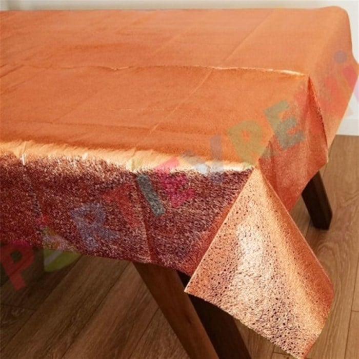 Rose Parıltılı Masa Örtüsü - 120 cm - 180 cm