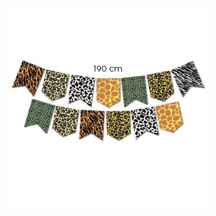 Safari Doğum Günü Temalı Banner - 190 cm