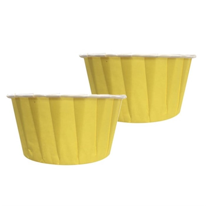 Sarı Cupcake Kek Kapsülü - 25 Adet