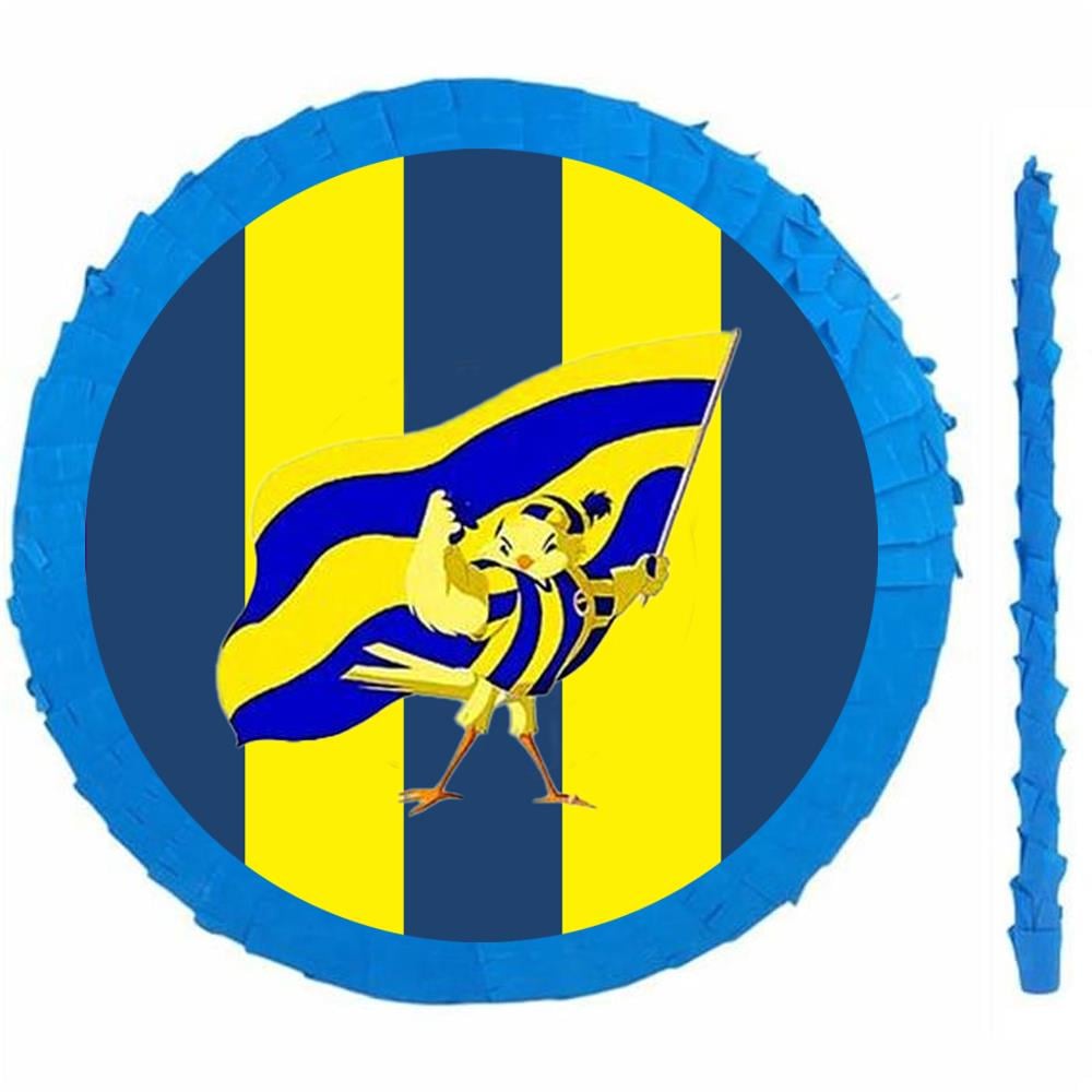 Sarı Lacivert Temalı Pinyata