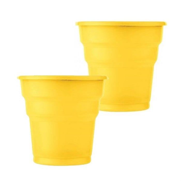 Sarı Plastik Bardak 10 Adet