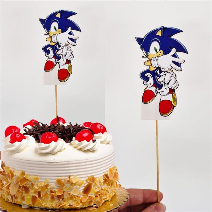 Sonic Çubuklu Maket Süs