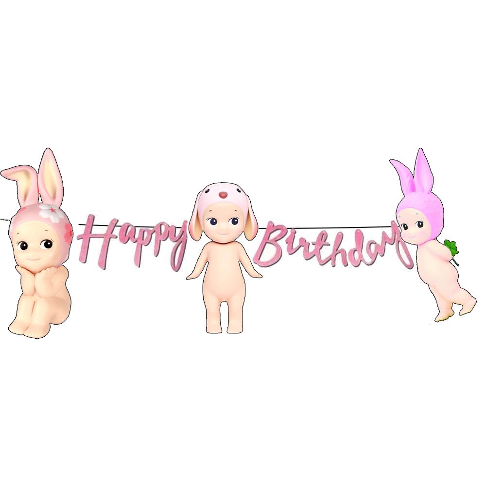 Sonny Angel Temalı Happy Birthday 
