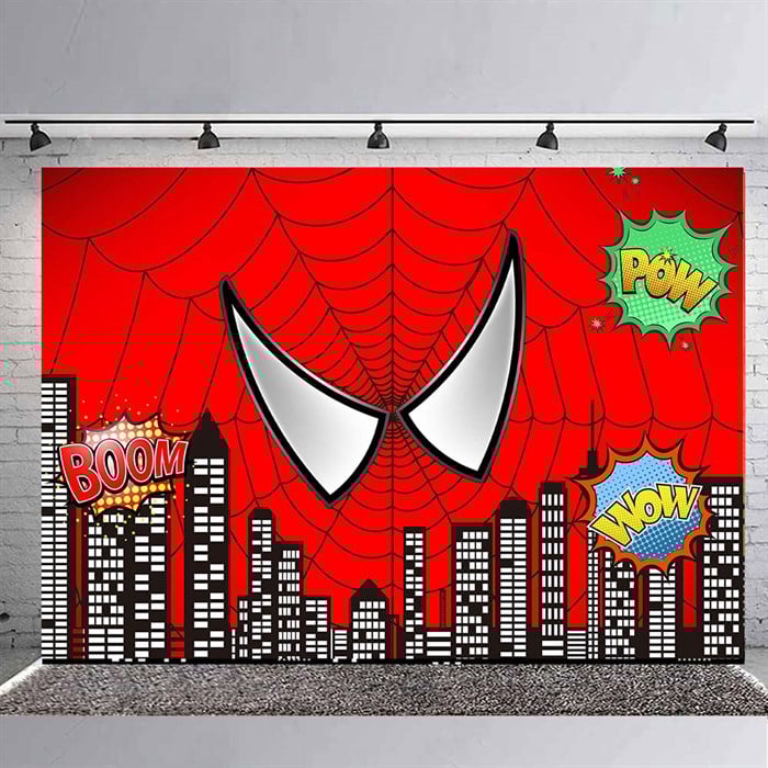 Spiderman Doğum Günü Branda Afişi 3 - 70 cm - 100 cm