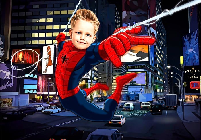 Spiderman Kişiye Özel Poster