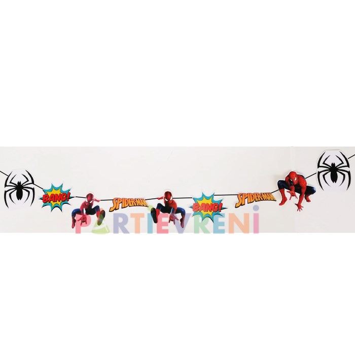 Spiderman Konsepti Özel Kesim Banner