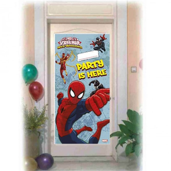 Spiderman Temalı Kapı Banner