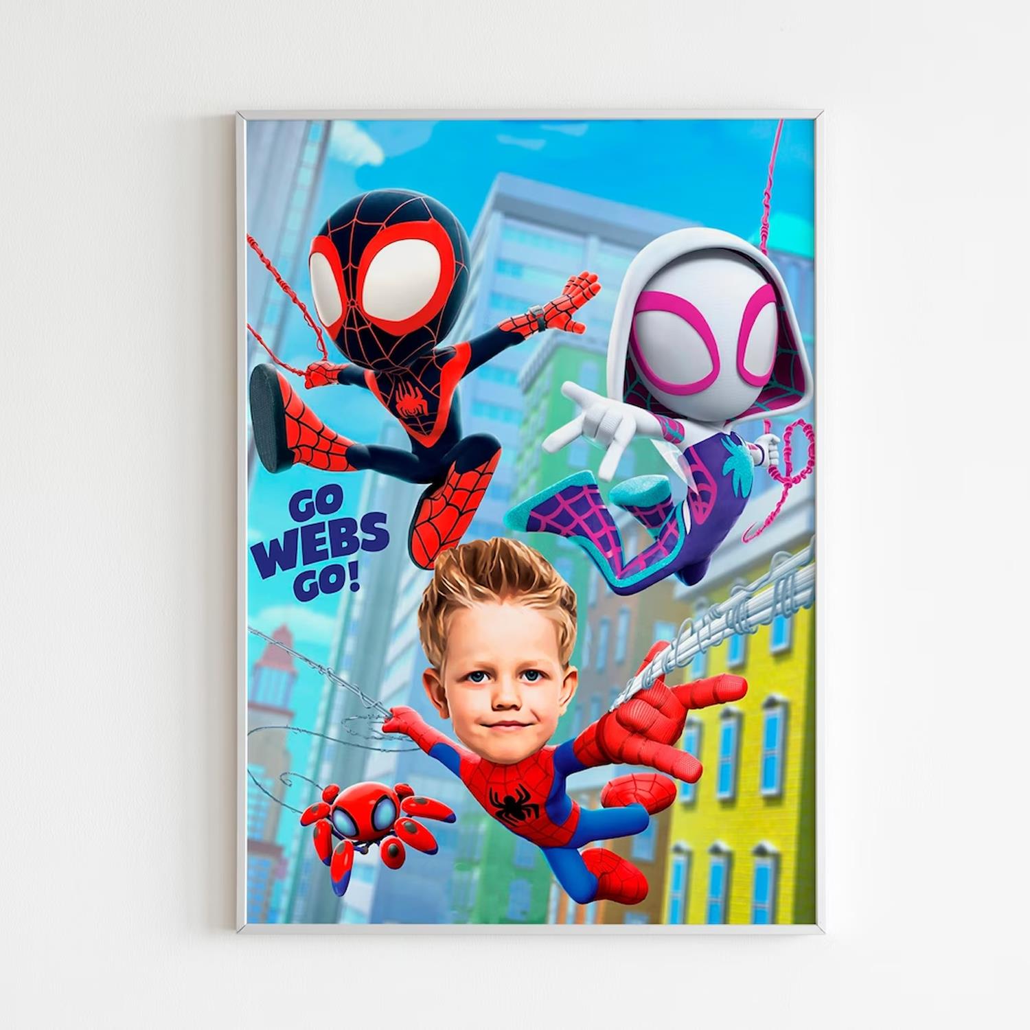Spidey Temalı Kişiye Özel Poster
