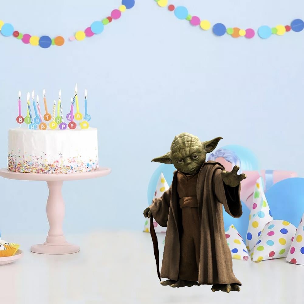 Star Wars Yoda Temalı Dekor Pano