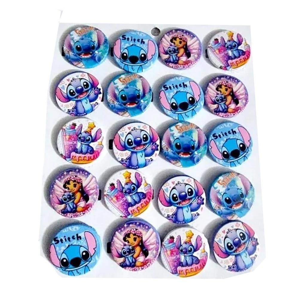 Stitch Temalı Hediyelik Rozet - 5 Adet