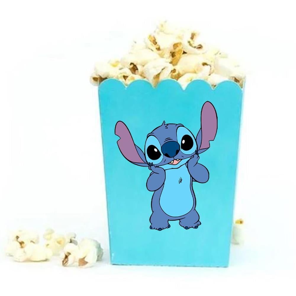 Stitch Temalı Popcorn Mısır Kutusu 5 Adet