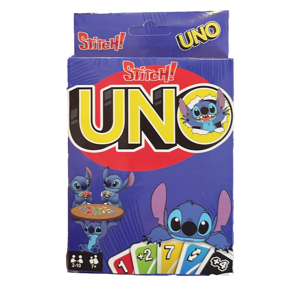 Stitch Temalı UNO oyun Kartı