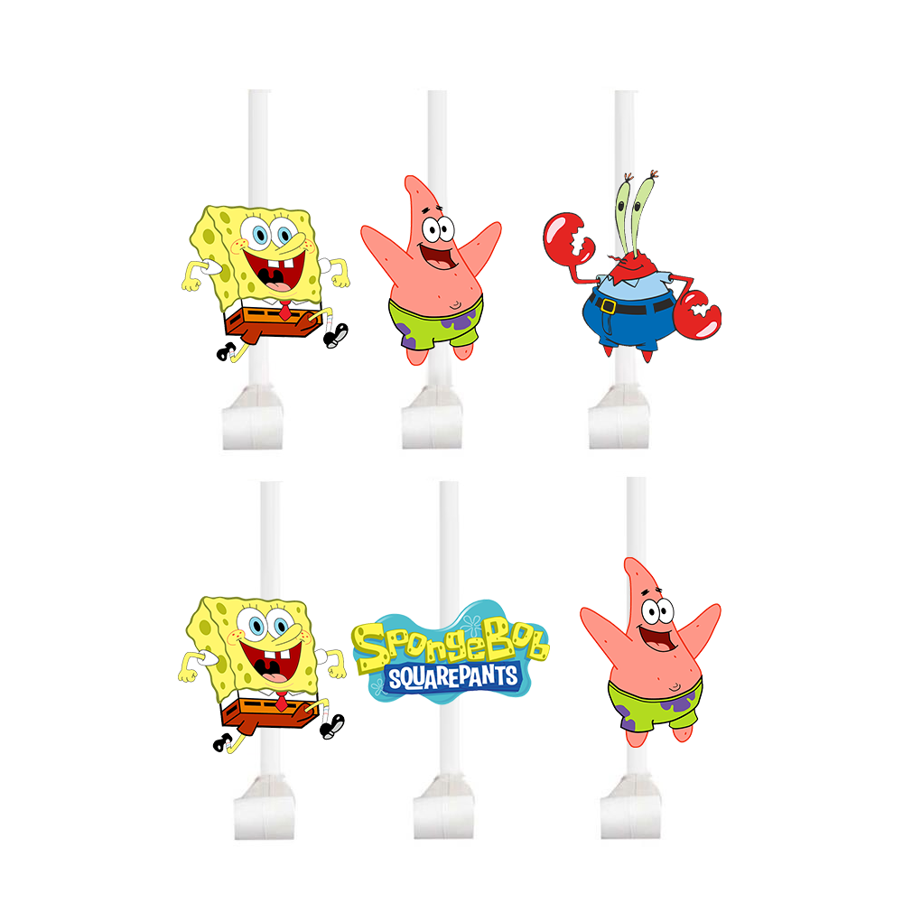 Sünger Bob Temalı 6'lı Kaynana Dili