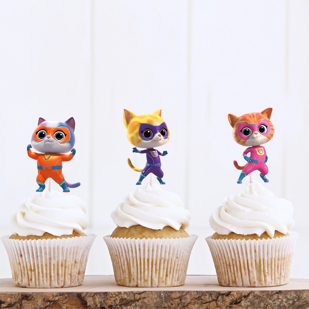 Super Kitties Temalı 6'lı Kürdan