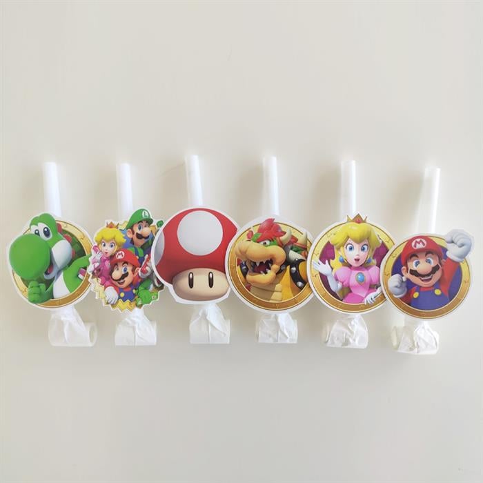 Super Mario Özel Kesim Kaynana Dili 6'lı