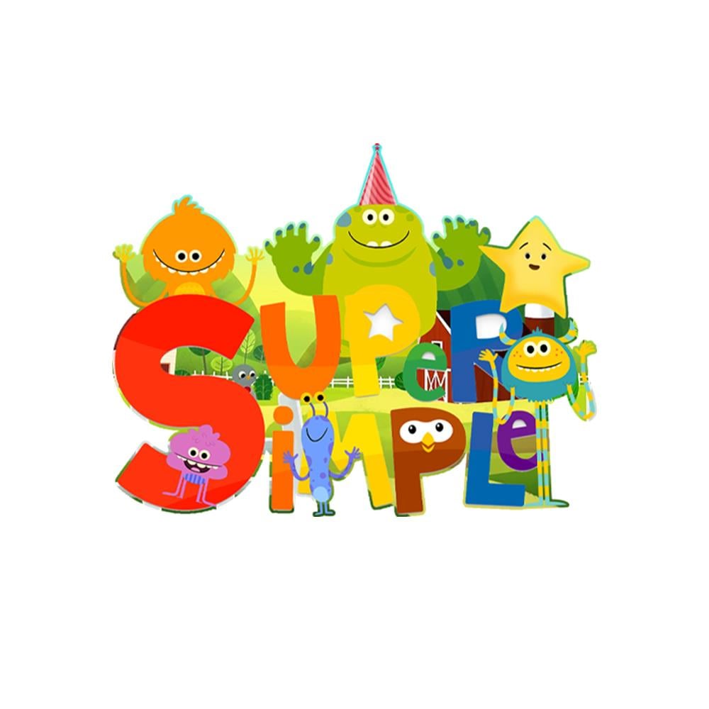 Super Simple Songs Özel Kesim Çıkartma 1 Adet