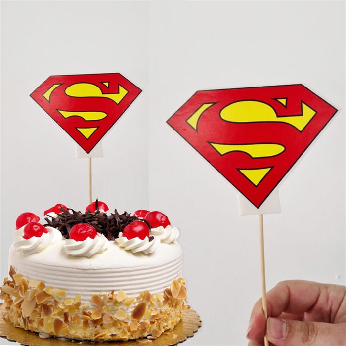 Superman Çubuklu Maket Süs