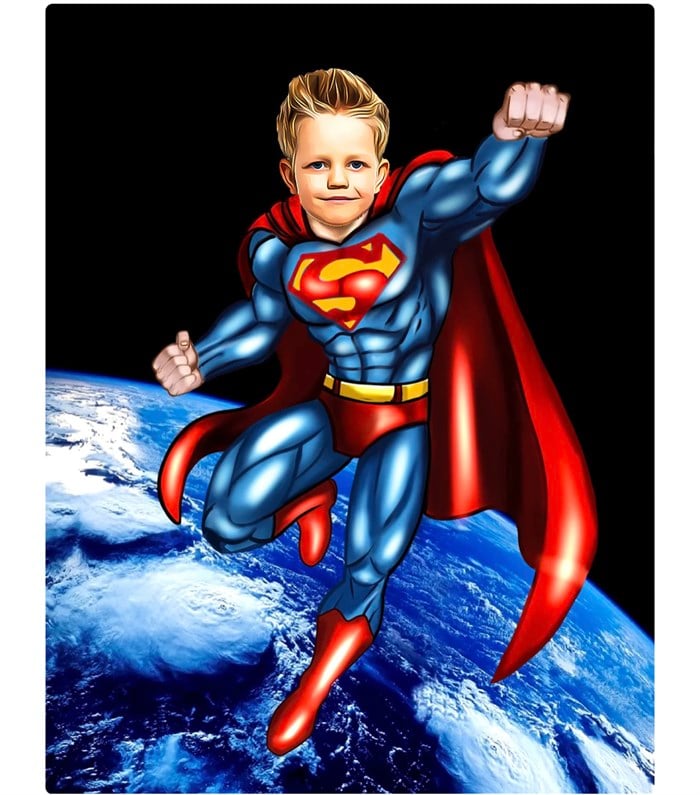 Superman Kişiye Özel Poster