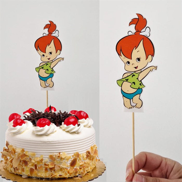 Taş Devri Çakıl Çubuklu Maket Süs