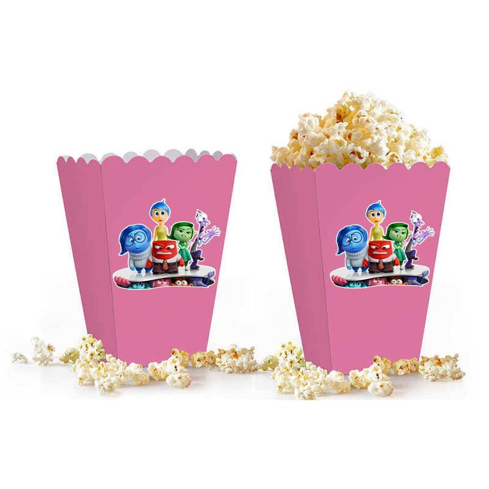 Ters Yüz Inside Out Temalı Pembe Mısır Kutusu