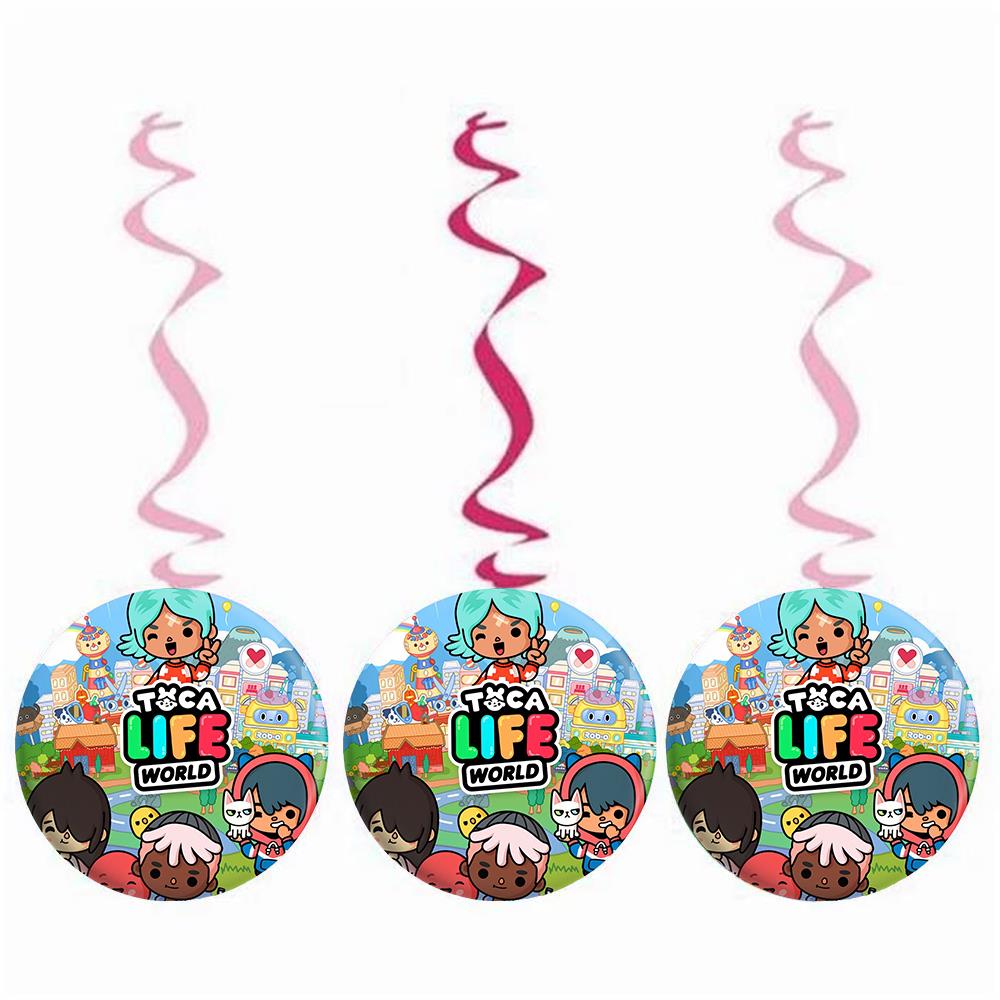Toca Life World Sarkıt Asma İp Süs 3'lü
