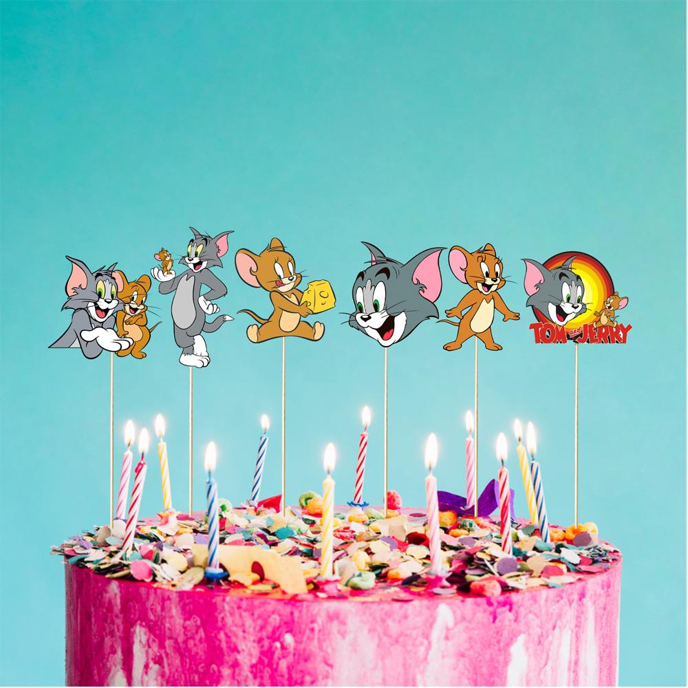 Tom ve Jerry Özel Kesim Kürdan 6'lı