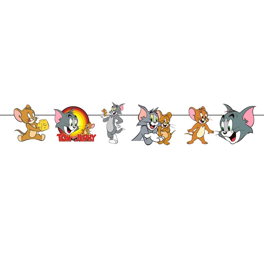 Tom ve Jerry Temalı Özel Kesim Banner