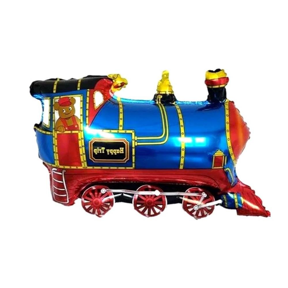 Tren Temalı Folyo Balon