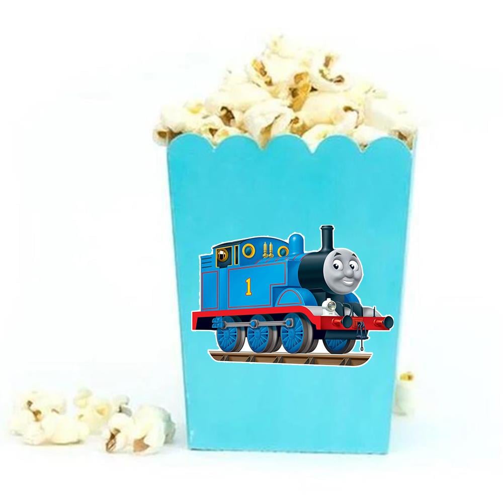 Tren Thomas Temalı Popcorn Mısır Kutusu 5 Adet