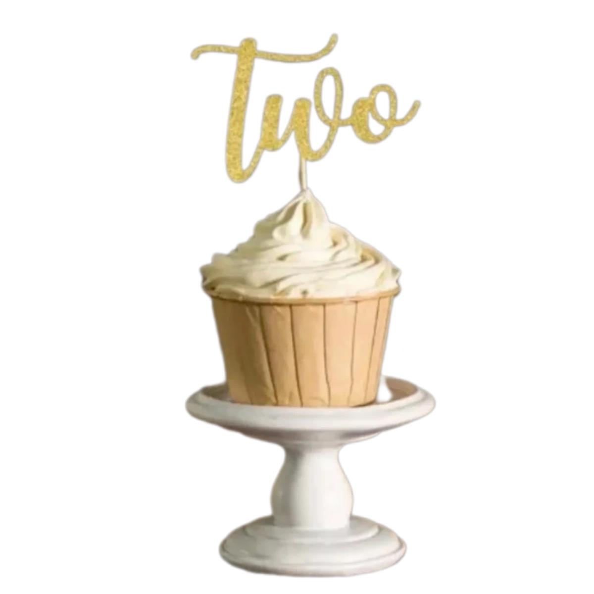 Two Yazılı Gold Eva Kürdan 6 adet