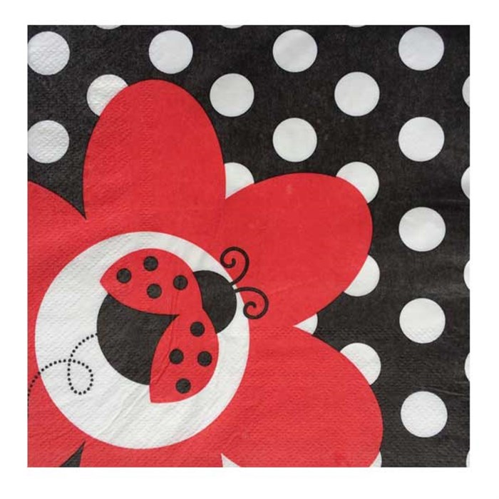 
Uğur Böceği Doğum Günü Temalı Kağıt Peçete 20 Adet
