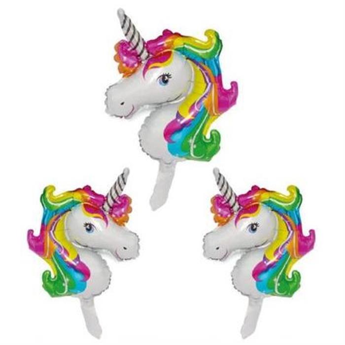 Unicorn Folyo Balon Seti 3'lü