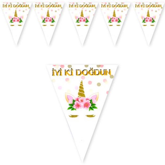 Unicorn Premium Flama Bayrak Set
