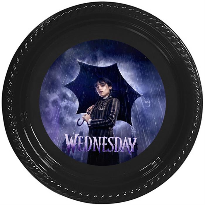 Wednesday Stickerlı Tabak - 5 Adet