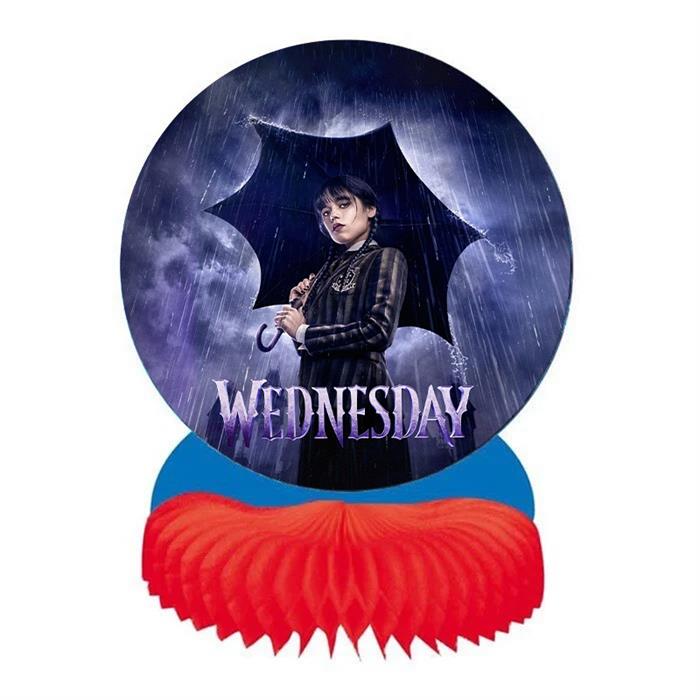 Wednesday Temalı Masa Orta Süsü