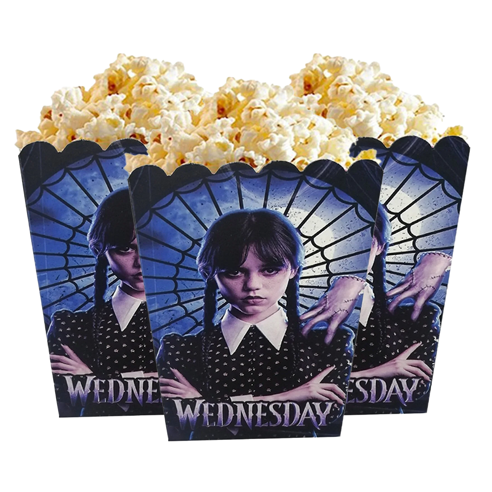 Wednesday Temalı Mısır Kutusu 5 Adet
