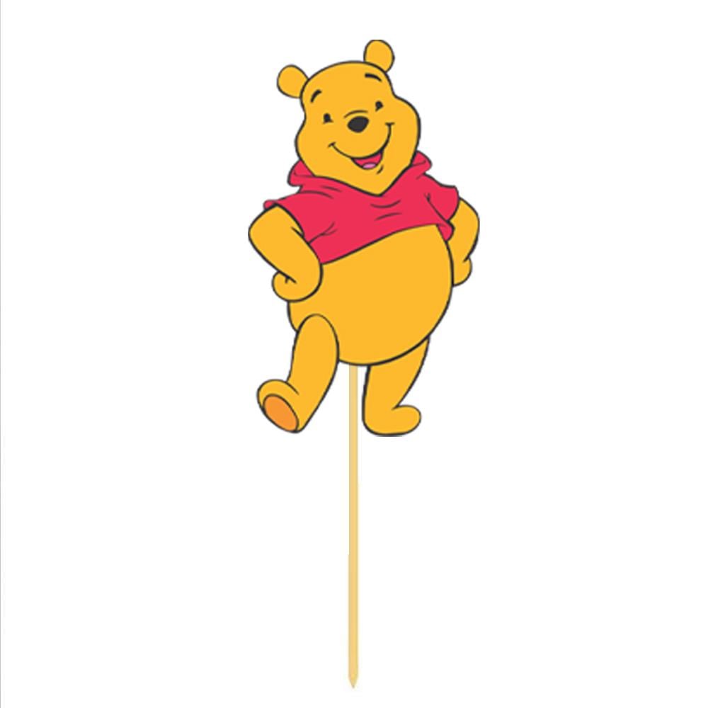 Winnie Temalı Çubuk Pasta Süsü