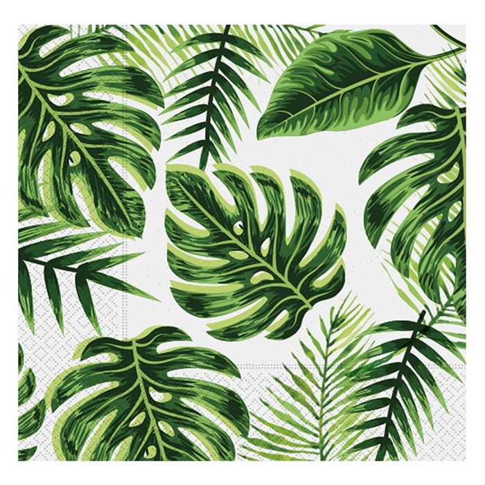 Yaprak Desenli Peçete 20'li